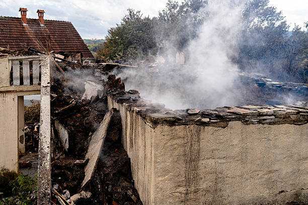 Professional Soot Cleanup technician working in Maple Lake, MN